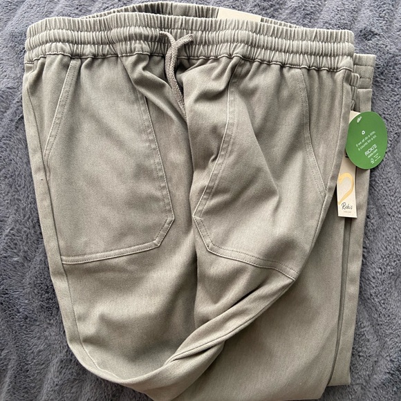 NWT Canvas Joggers - Picture 2 of 5